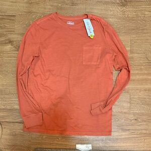 BOY’s Orange Long Sleeve Shirt